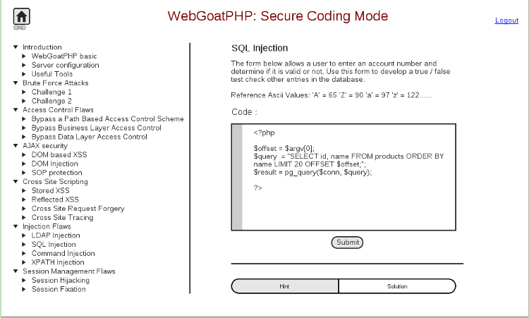 Secure Coding Mode